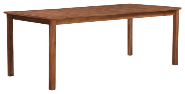 Vidaxl Garden Table 78.7"x35.4"x29.1" Solid Acacia Wood