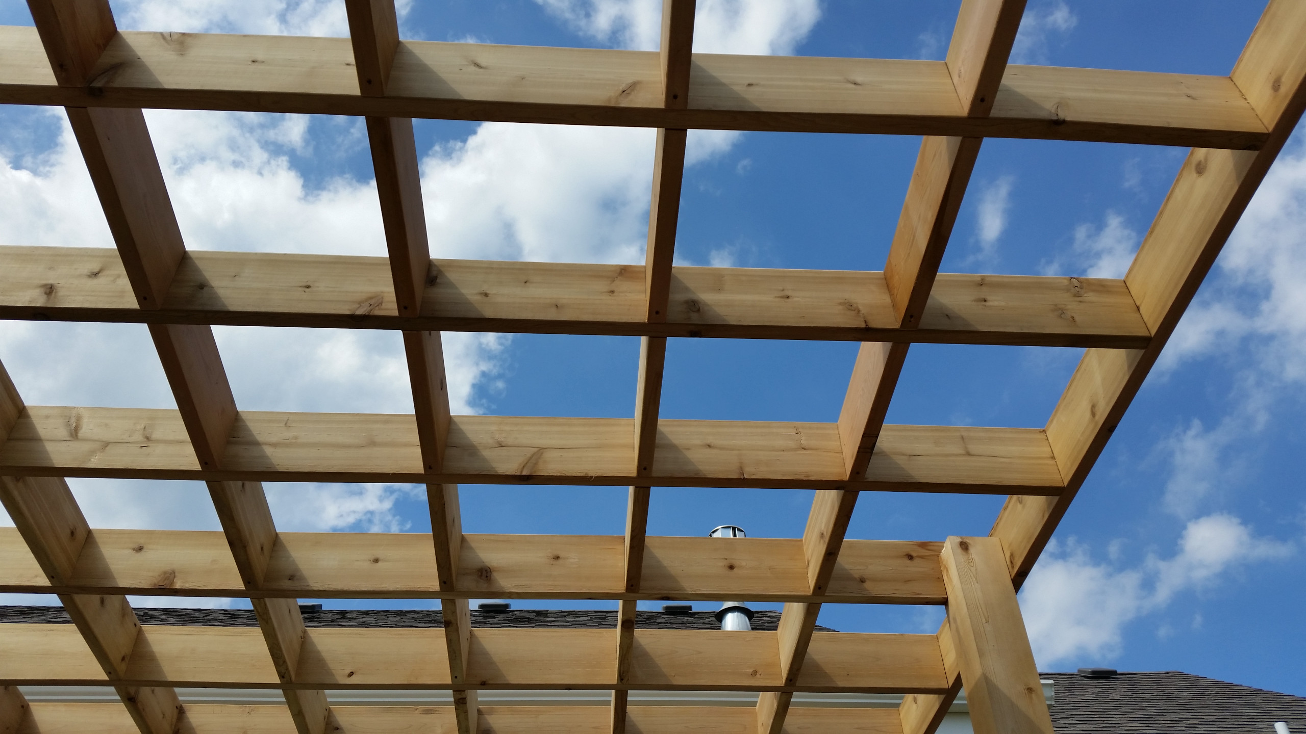 Customer designed Pergola