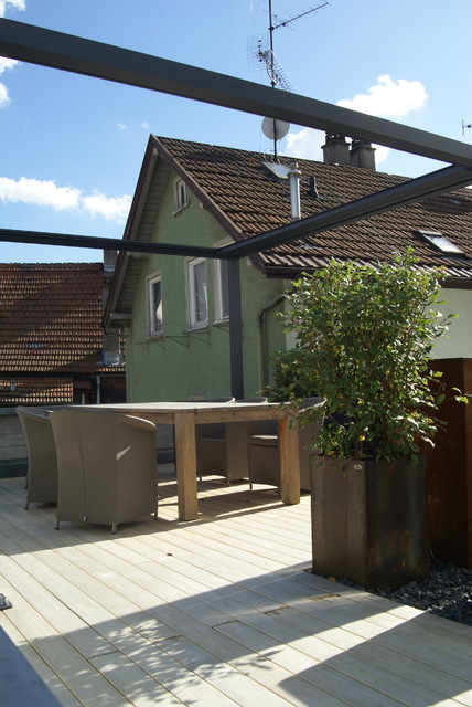 Dachterrasse modern-deck