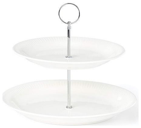 Profile 2-Tiered Porcelain Server by Lenox