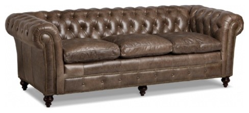 Randall Allan Marley Tufted Sofa Traditional Sofas By Seldens Randall Allan Marley Tufted Sofa