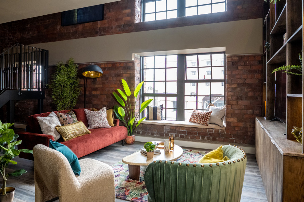 Tobacco Warehouse Duplex Apartment - Eclectic - Living Room - Other ...