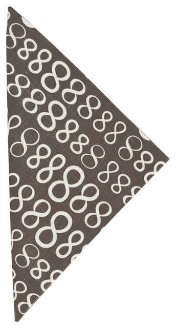 PCH Infinity Charcoal Napkins Set of 4
