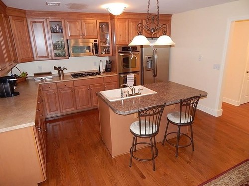 Purchasing new home. Want to update maple kitchen cabinets