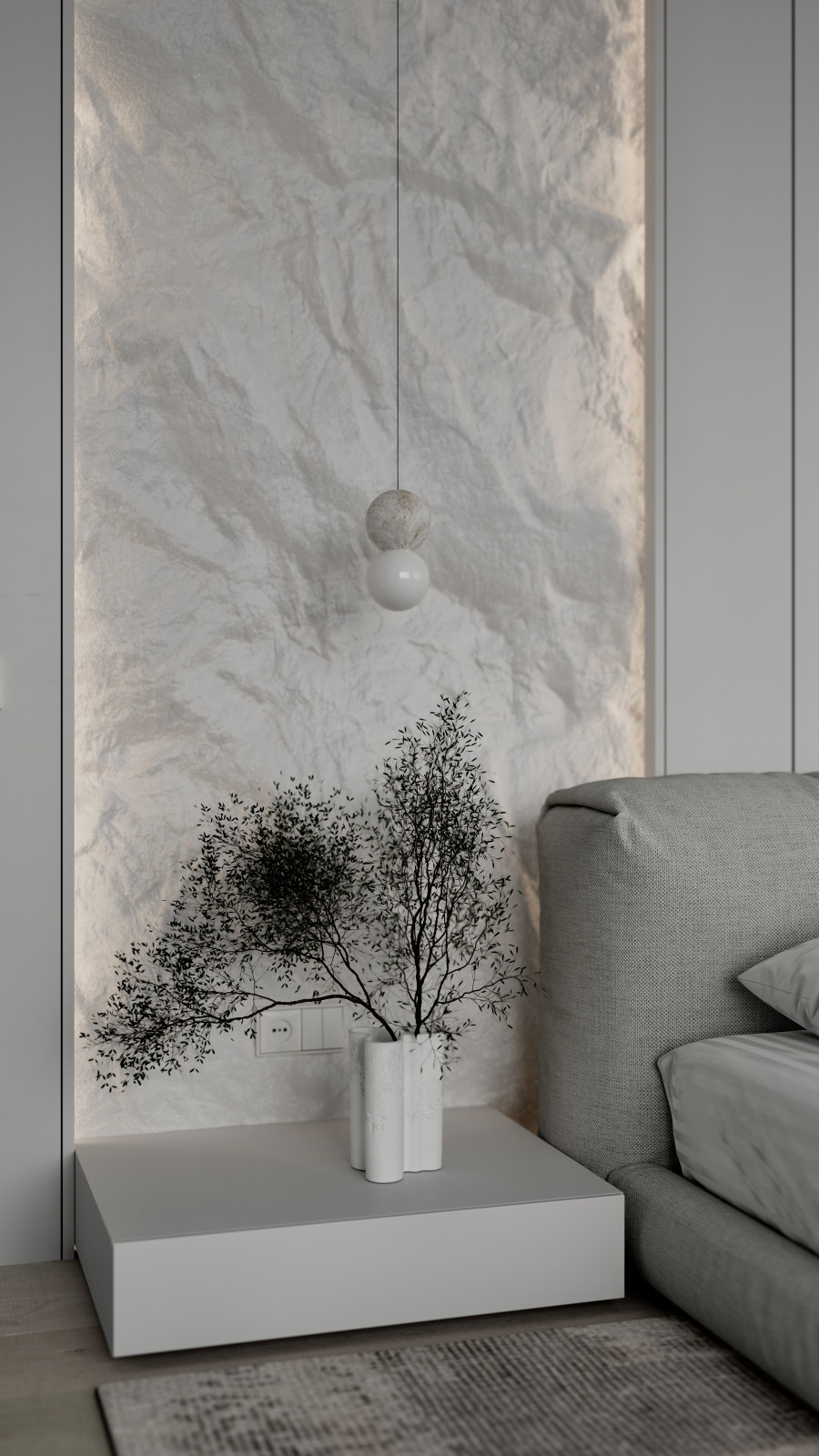 Дизайн мастер-спальни в загородном доме