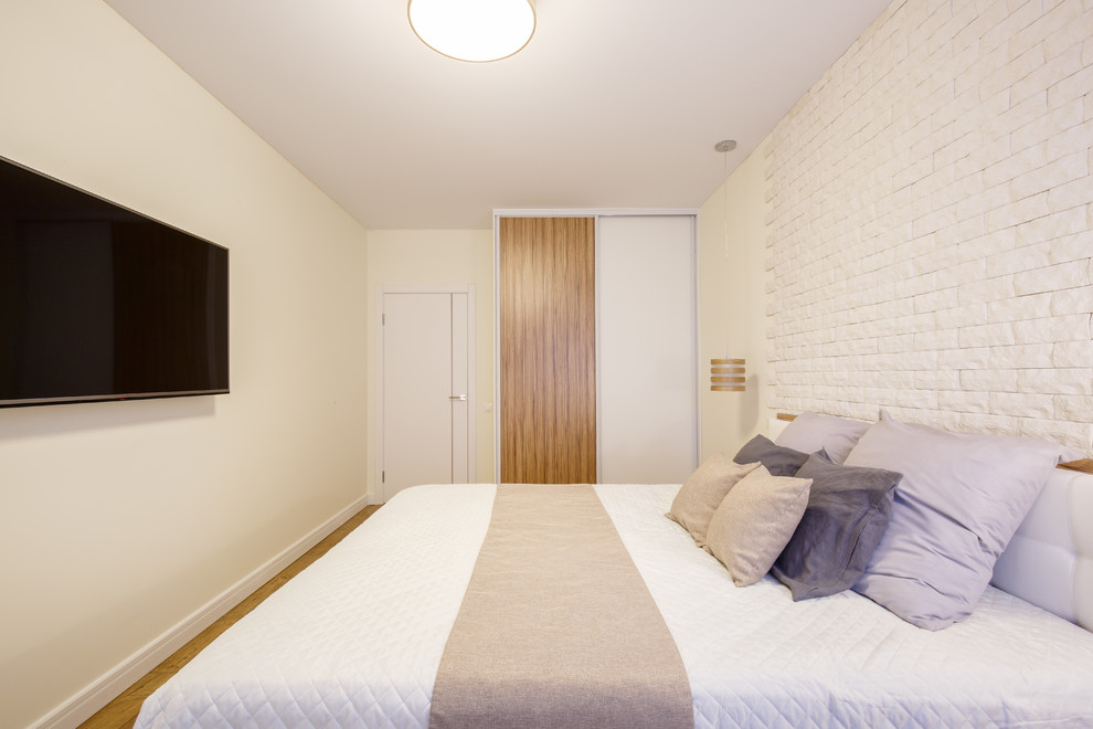 Лаконичная квартира для молодого человека 68кв.м