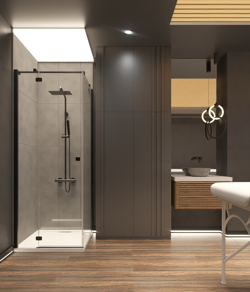 Дизайн проект салон массажа 100м