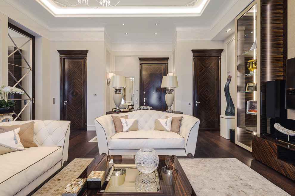 Interior design of apartment on Italian Riviera