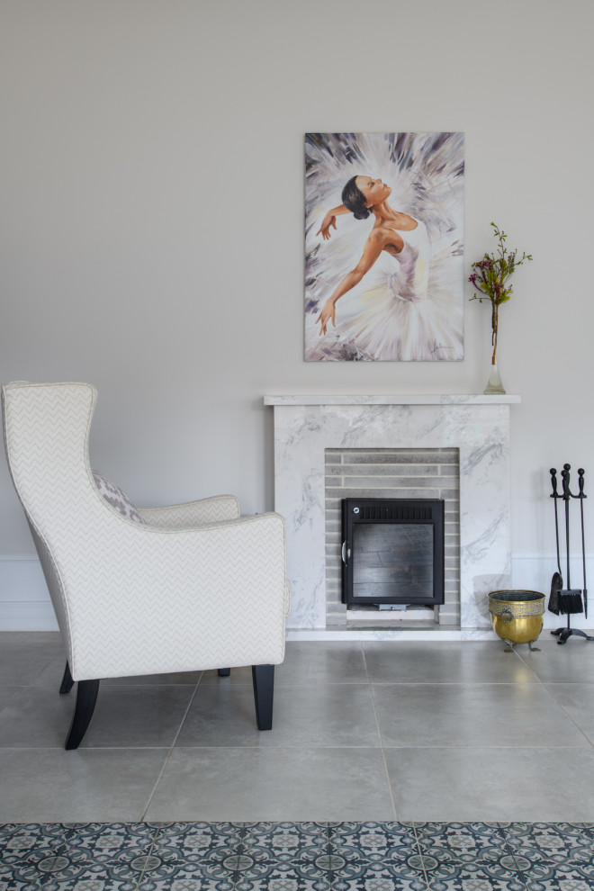 Дом-баня в стиле Американская классика