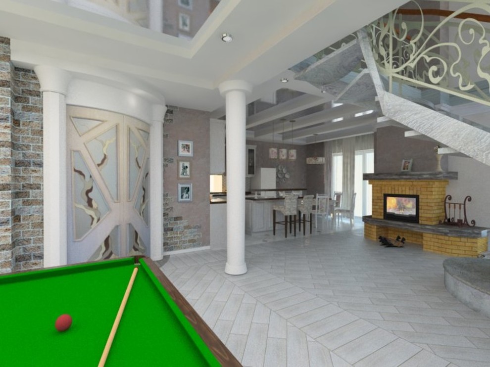 3D-визуализация загородного дома