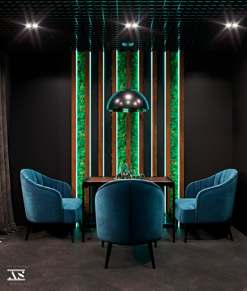 Дизайн-проект сети кальянной Мята Lounge