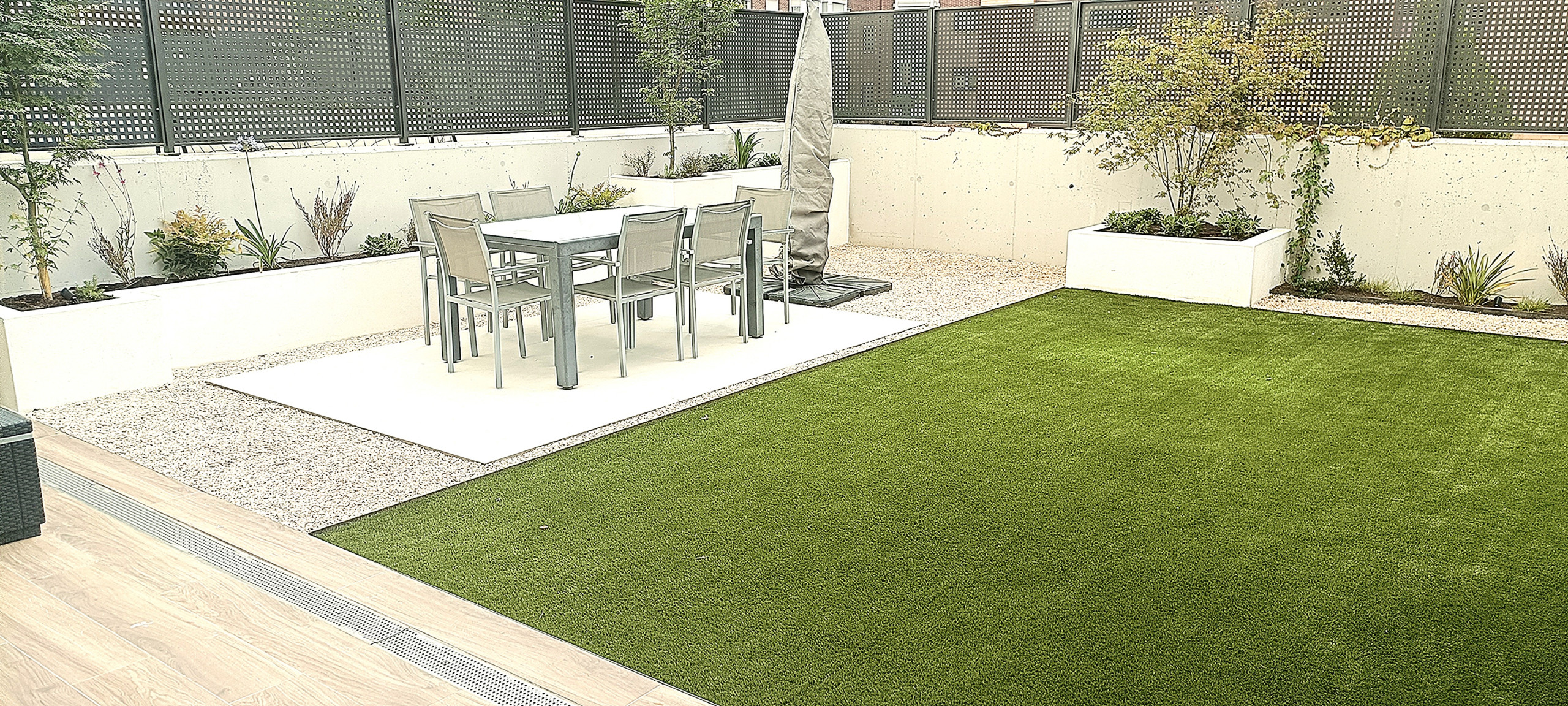 Patios pequeños