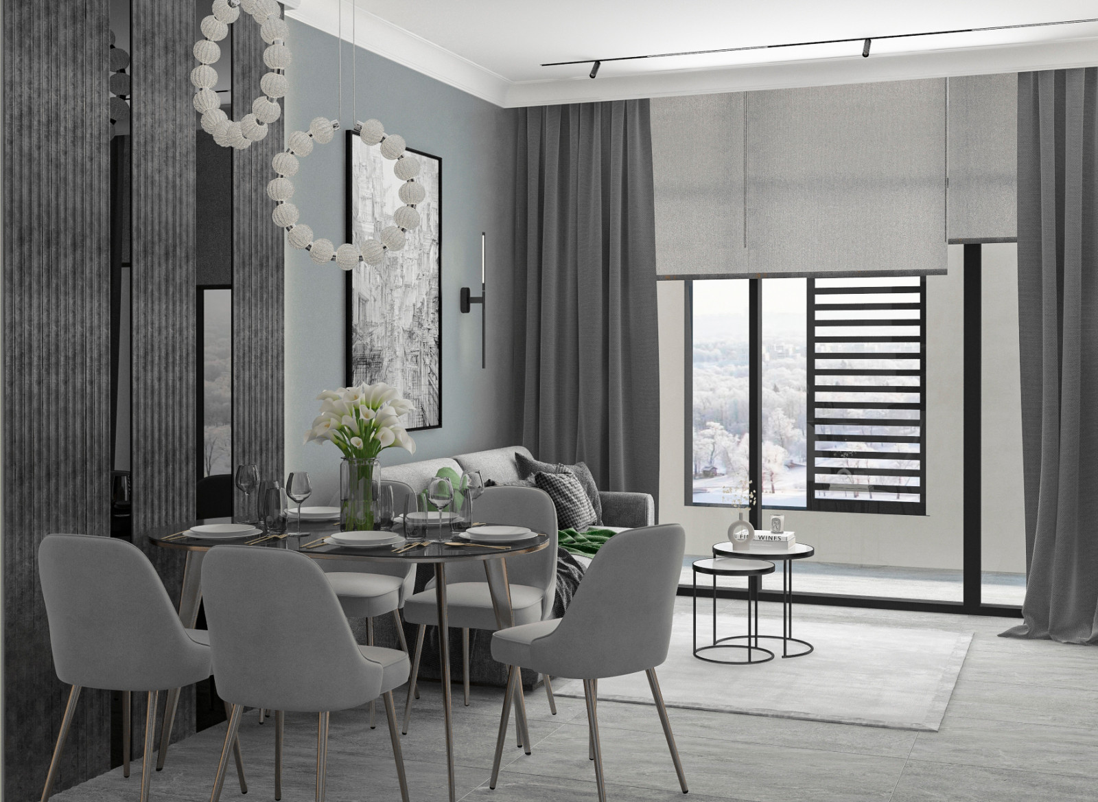 "Проект квартиры в Зеленоградске. ЖК Атлантис"