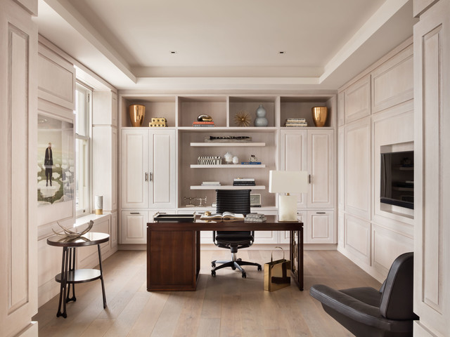 Russian Hill Penthouse klassisch-modern-arbeitszimmer