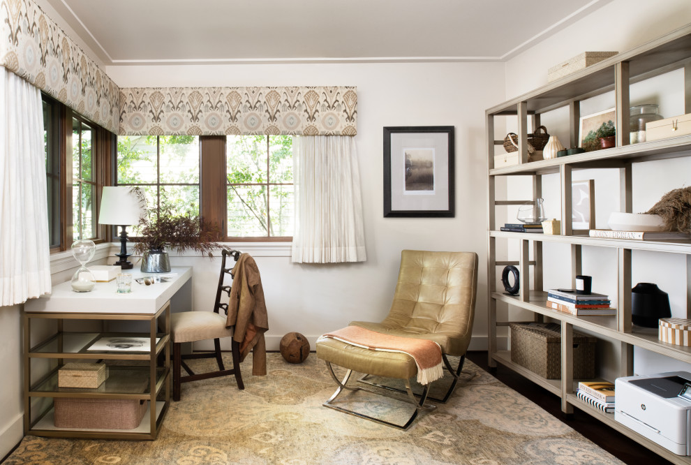 Modern Prairie Renovation - Transitional - Home Office - DC Metro - by ...