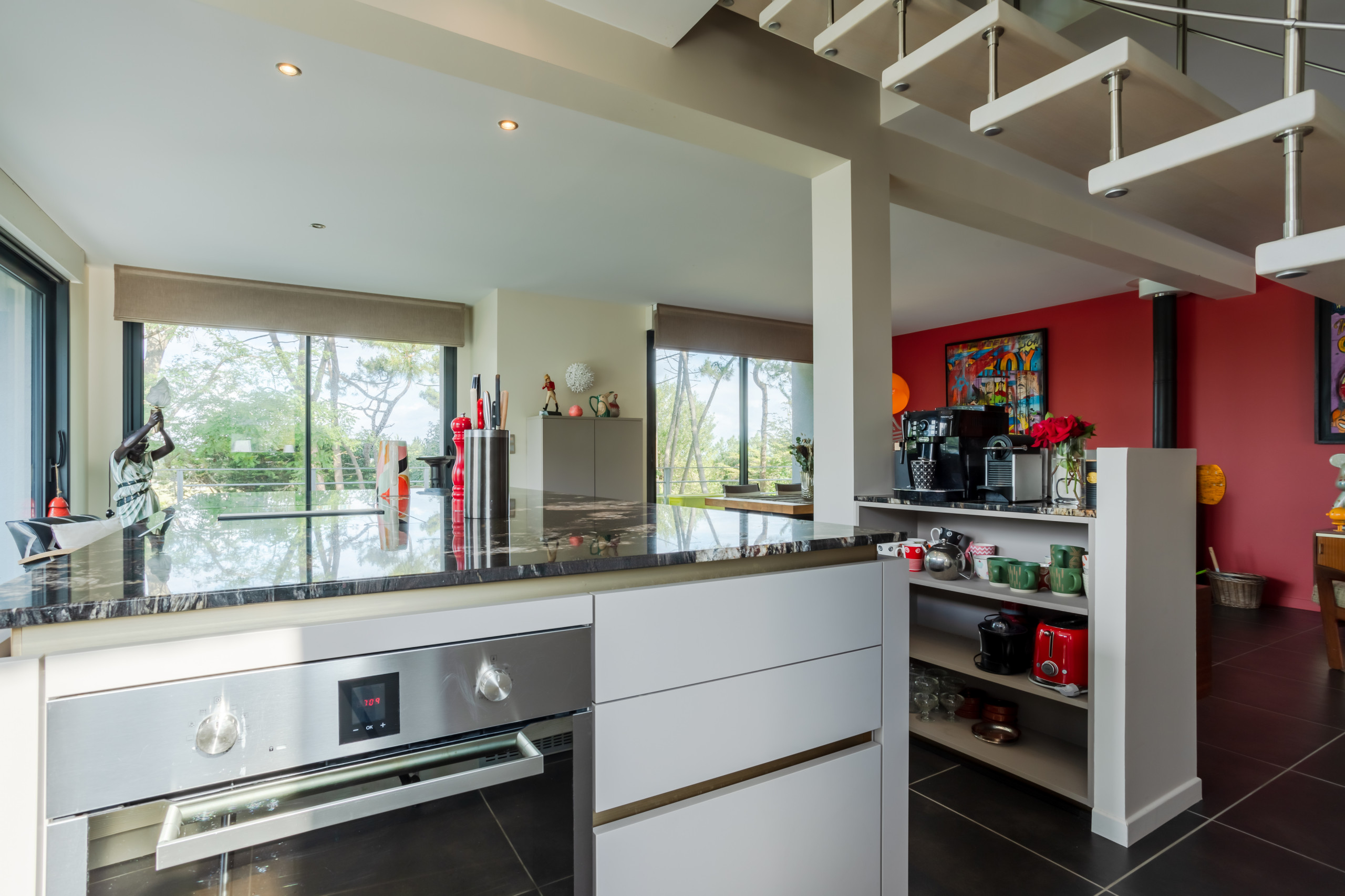 Aménagement de cuisine avec îlot central : optimisation d’un espace ouvert