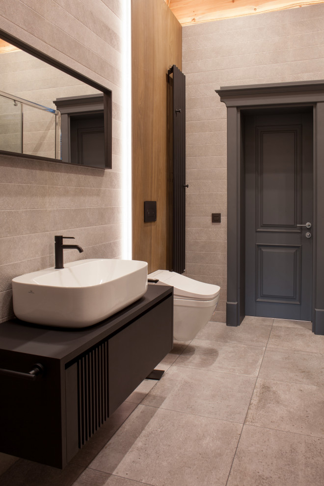 Изба с современным наполнением