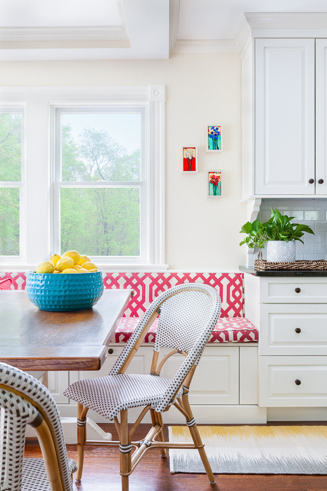Inspiration for an eclectic kitchen remodel in Boston