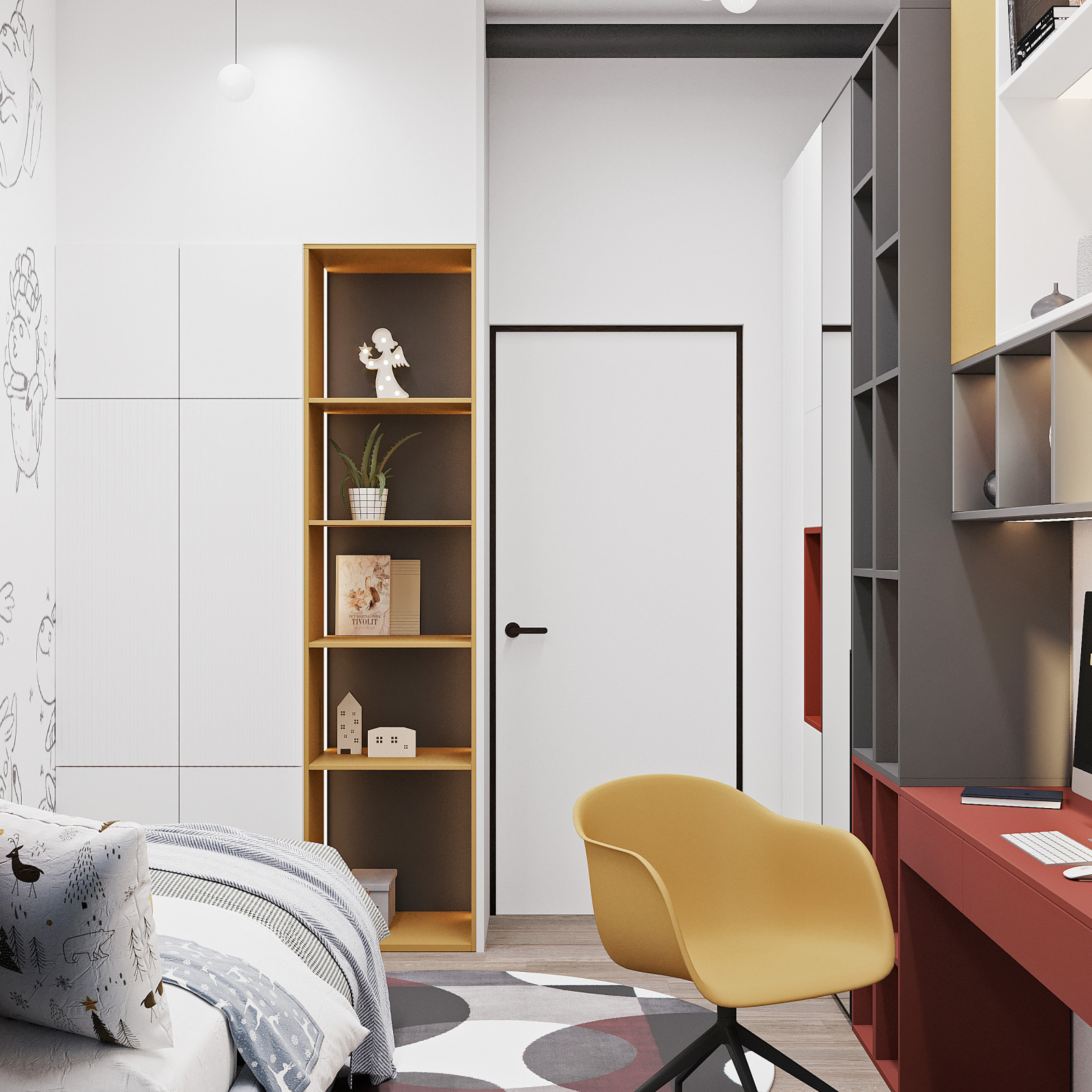 Яркая детская