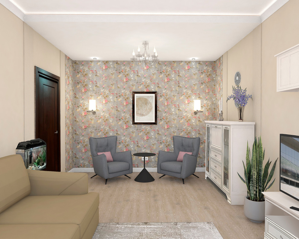 Реализованный проект гостиной