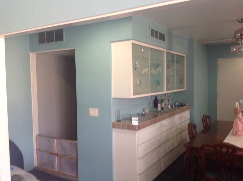 Need Wall Paper to Soften the Teal