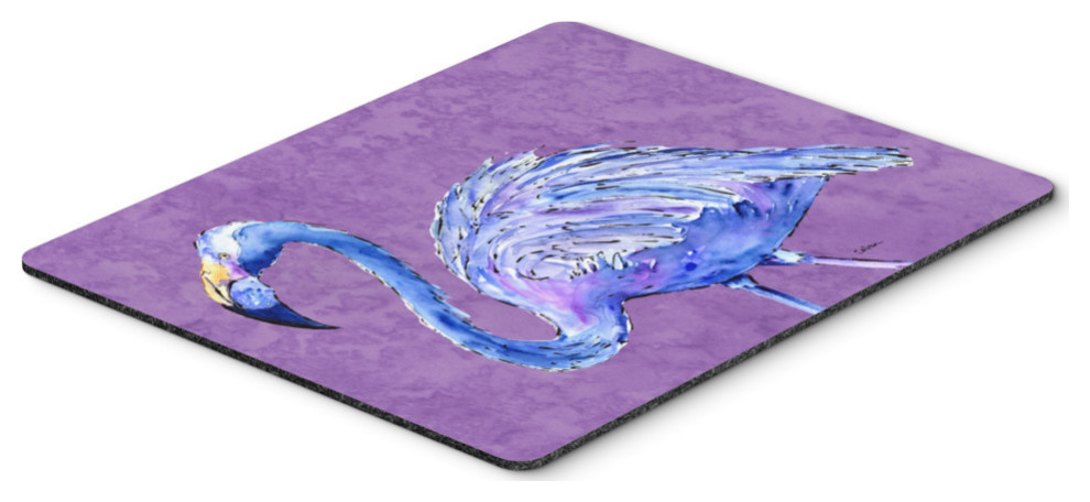 Caroline'S Treasures Flamingo On Purple Mouse Pad/Hot Pad/Trivet, 8874Mp