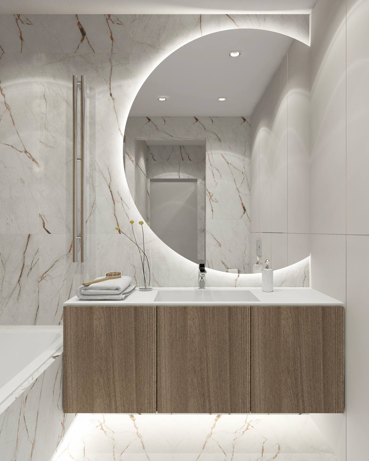 Современный дизайн квартиры 90м2