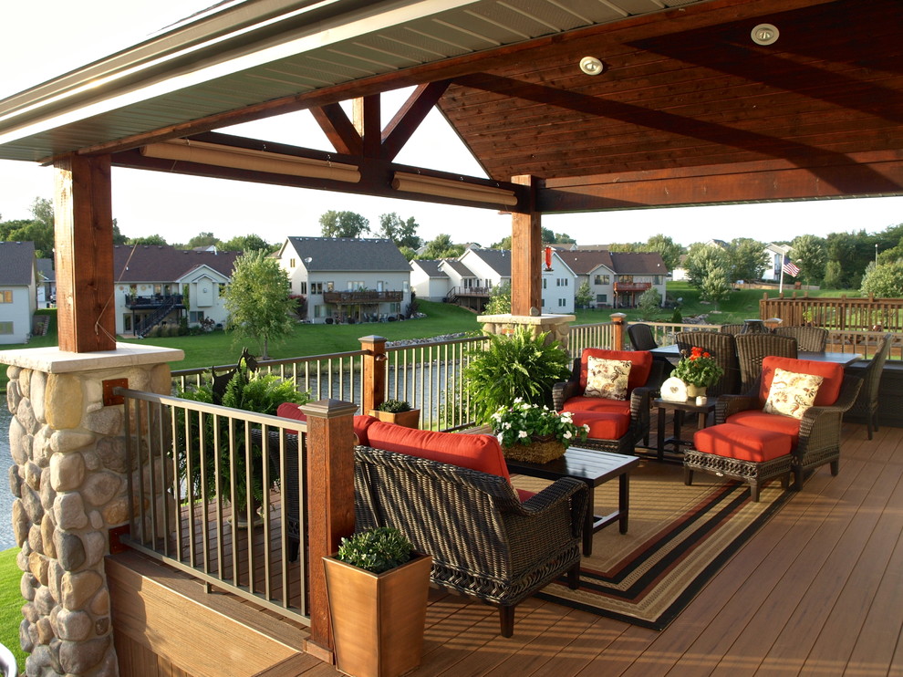 Open Decking Deck & Open Porch in Des Moines - Traditional - Deck - Other - by ...