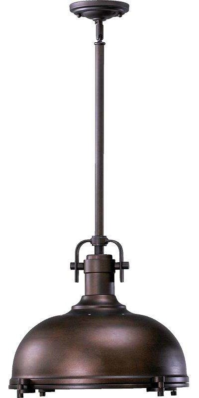 Quorum Lighting 804-17-86 Pendant Light, Oiled Bronze
