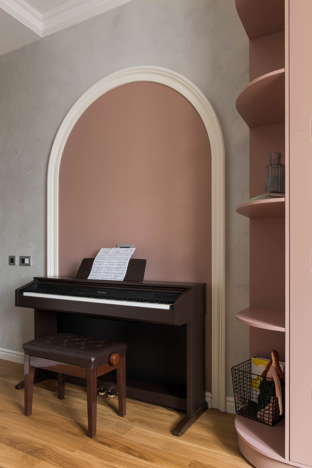 вид на детскую комнату