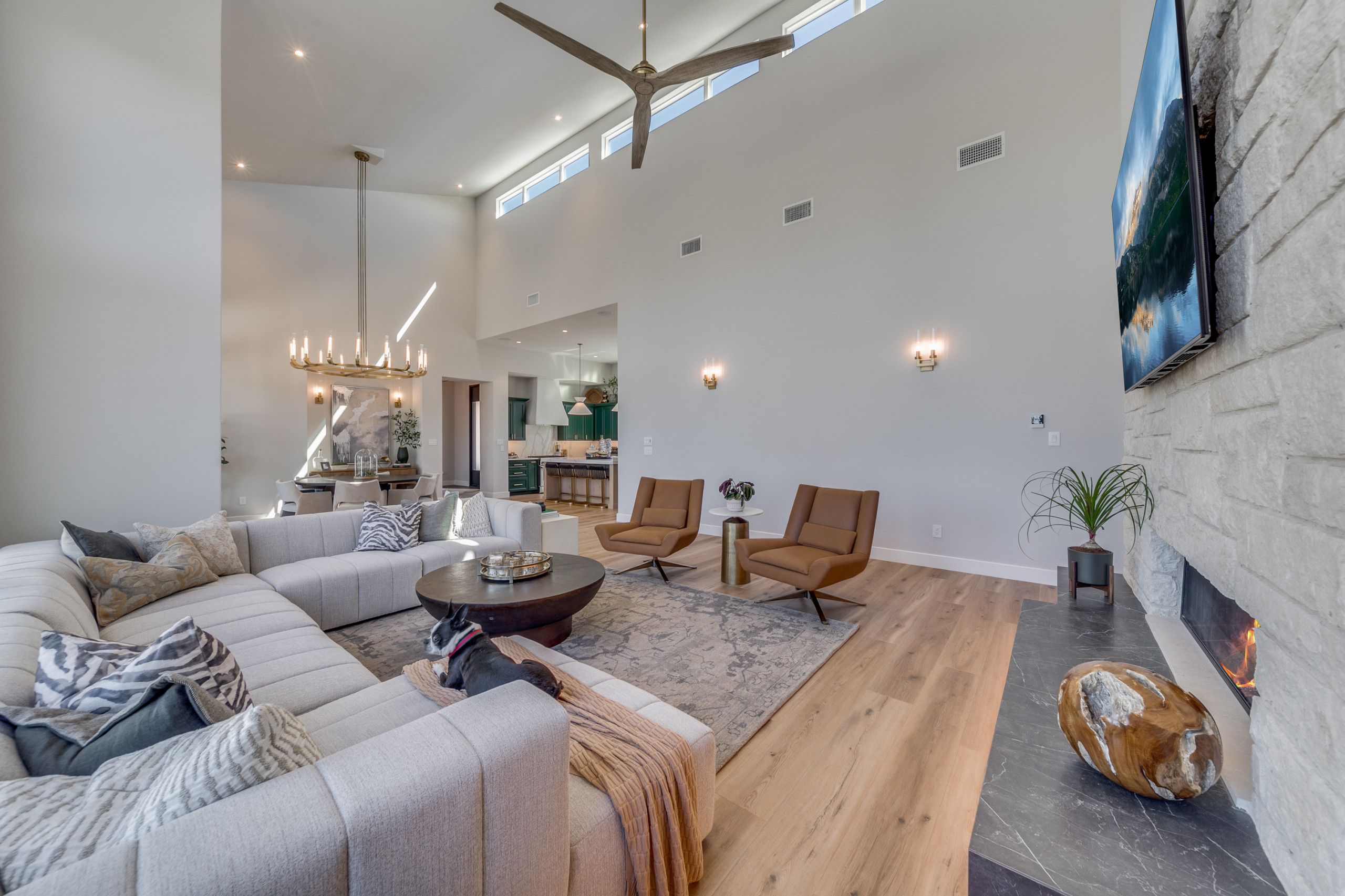 Modern european: 3,830 ft², 4 BR/3 BA/1 ST