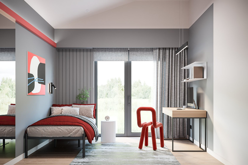 Дизайн интерьера дома 71 м² минимализм Ольховка Кантри Клаб