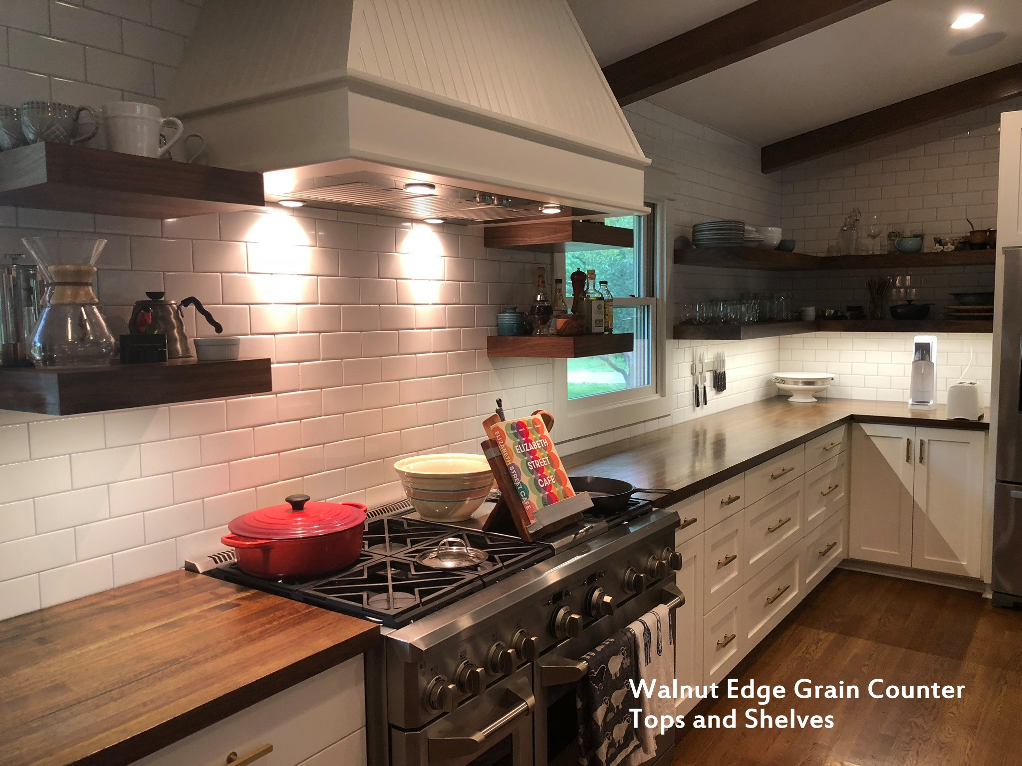 Edge Grain Wood Countertops