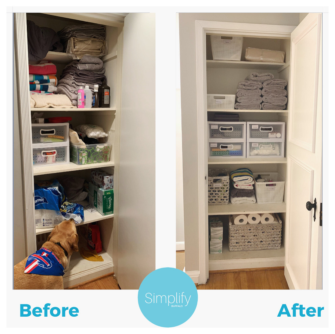 Example of a closet design in New York