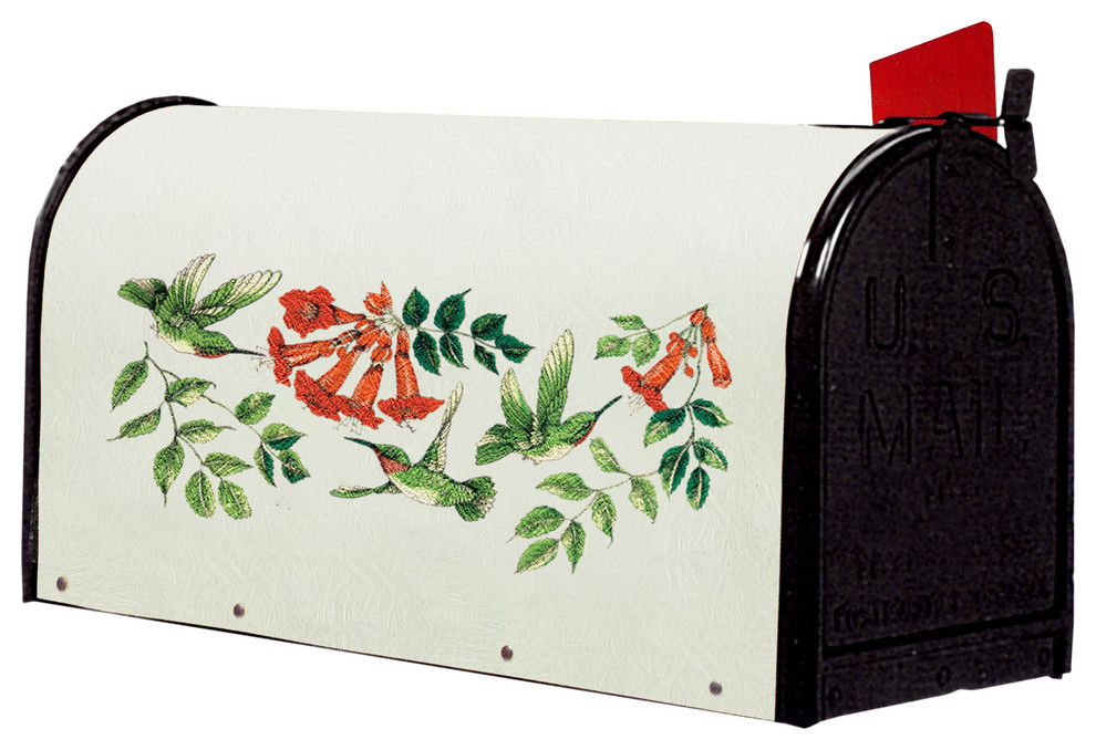 Bacova Fiberglass Wrapped Mailbox, Newhummingbirds Contemporary