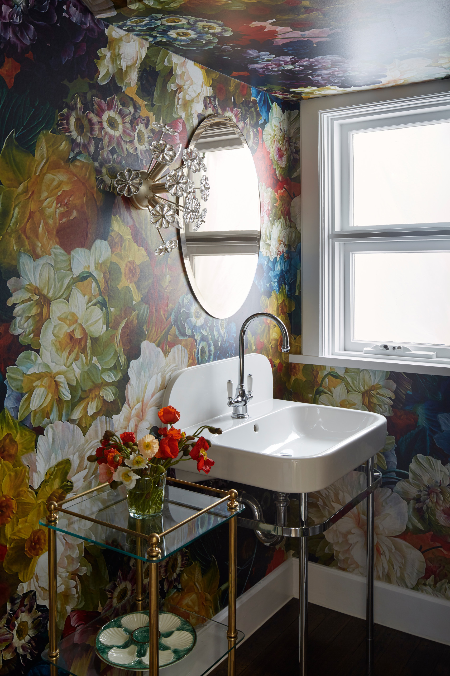 75 Beautiful Powder Room with Wallpaper Ideas Designs March