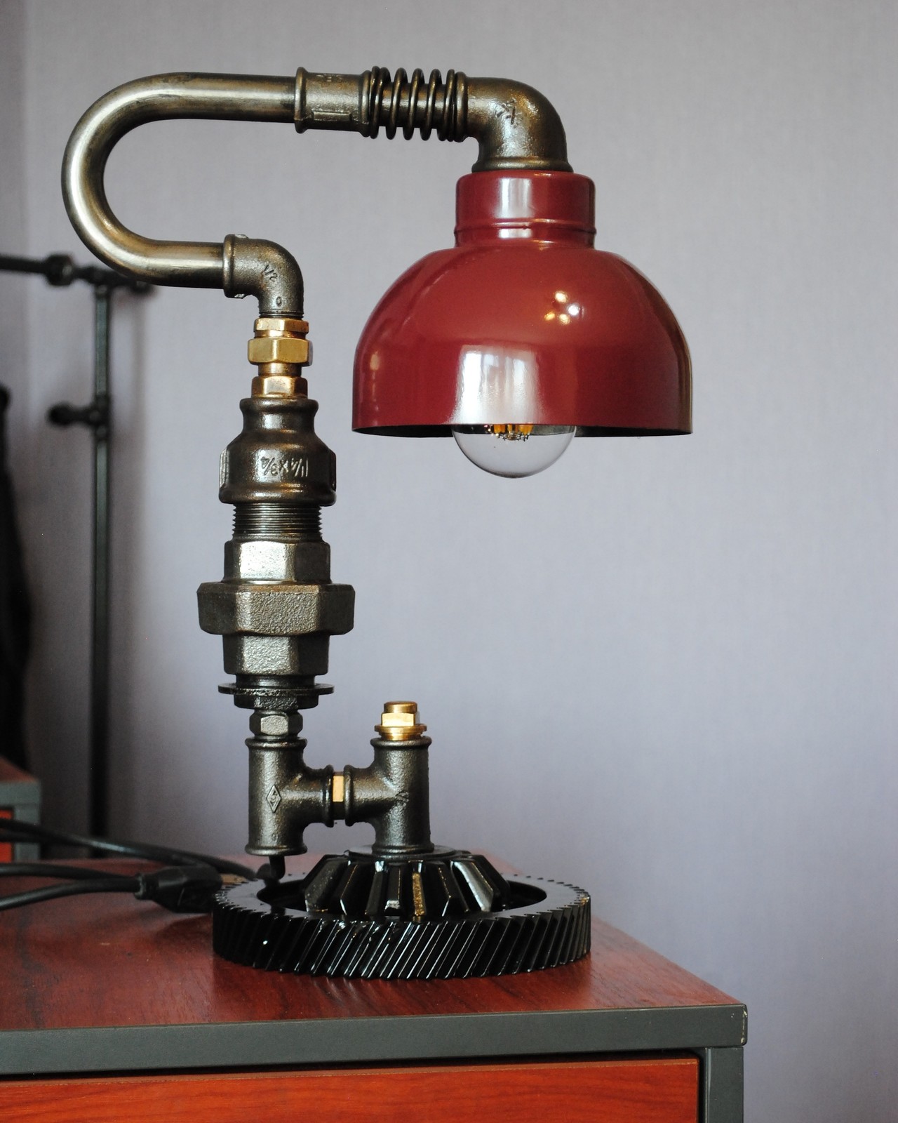 Steampunk lamp