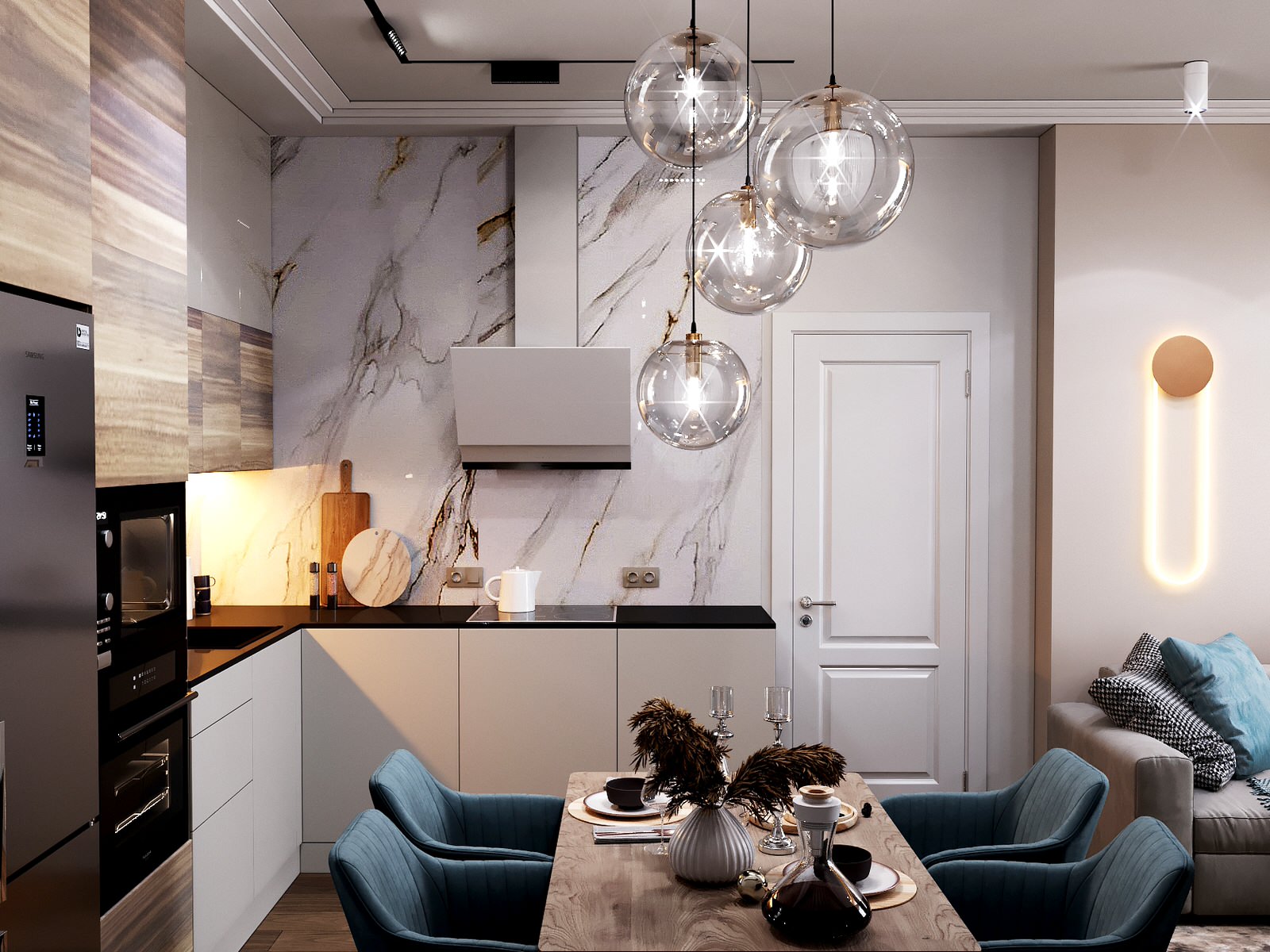 ЖК Символ, 3х комнатная квартира в МСК