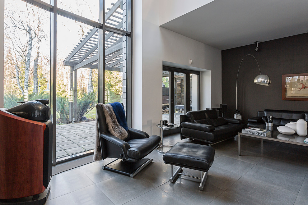 Загородный дом в современном стиле.