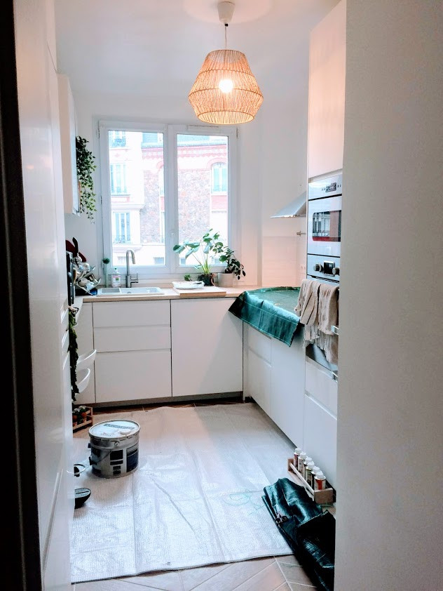 CUISINE: rénovation complète de cette pièce de 9m2