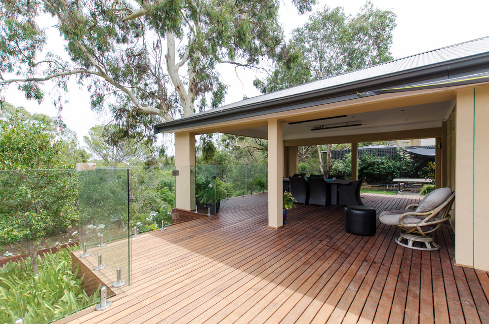 This is an example of a mediterranean deck in Adelaide.
