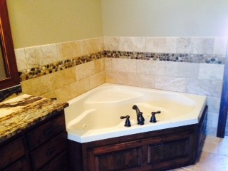Bathroom - rustic bathroom idea