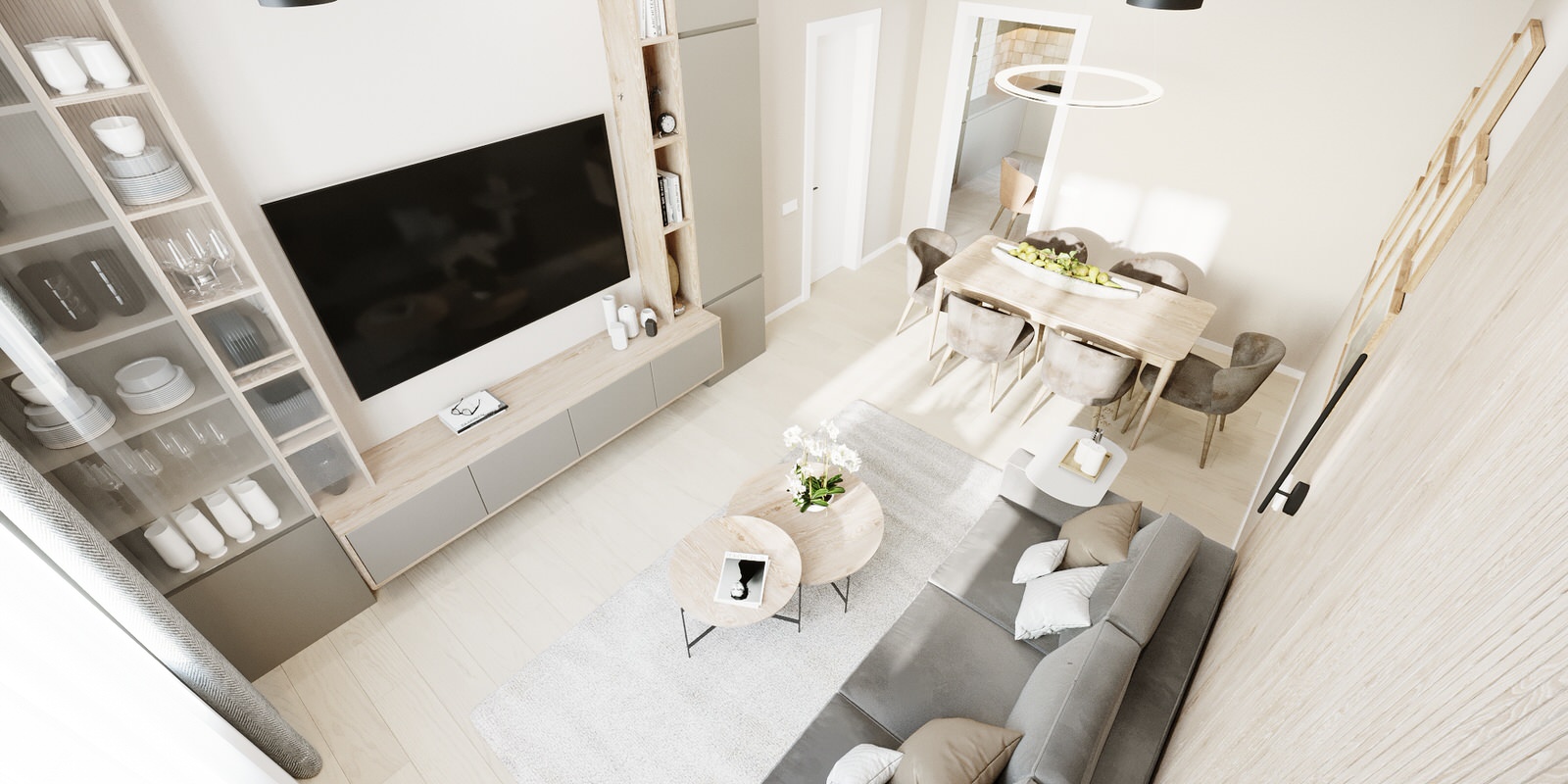 Дизайн-проект квартиры на Рублевском шоссе