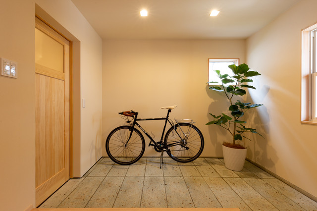西本町の家 casa-de-campo-entrada