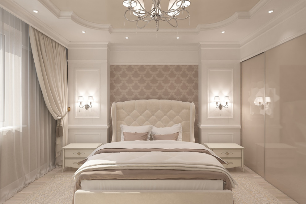 Пастельная спальня