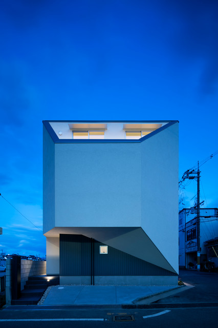 堺の家5 moderno-fachada