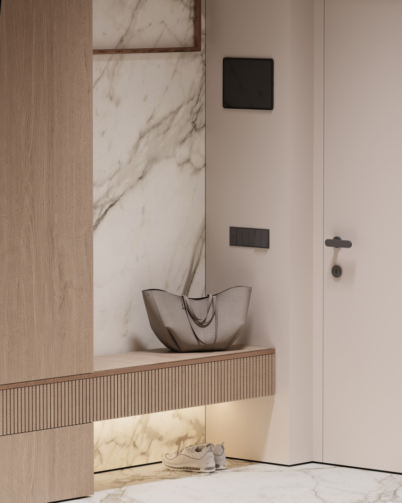 ЖК "Primavera" (104 кв). Прихожая и коридор