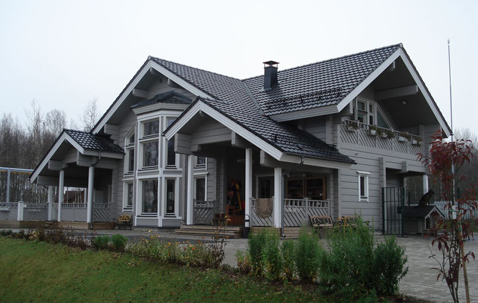 Дома из клееного бруса