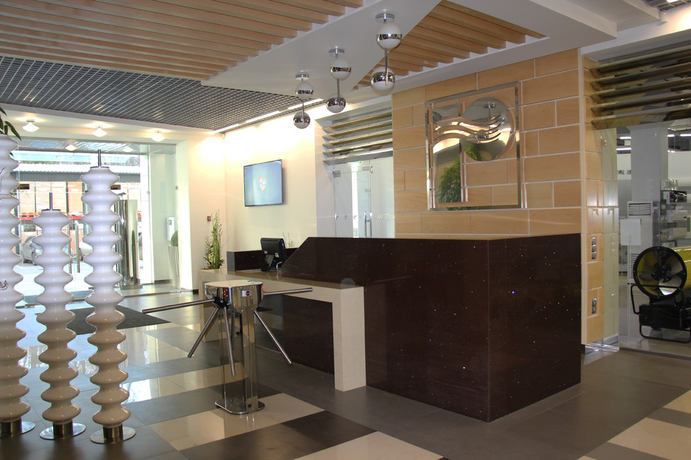 Офисные интерьеры, холл