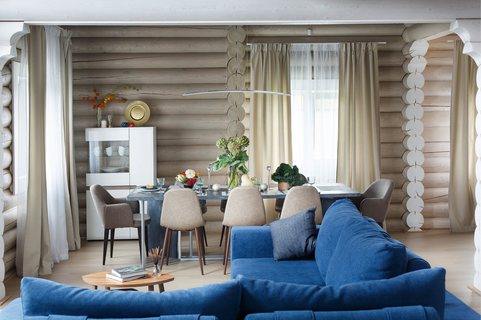 Срубовой дом на Волге